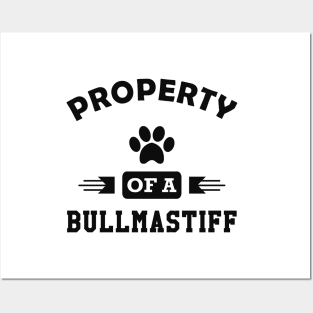 Bullmastiff - Property of a bullmastiff Posters and Art